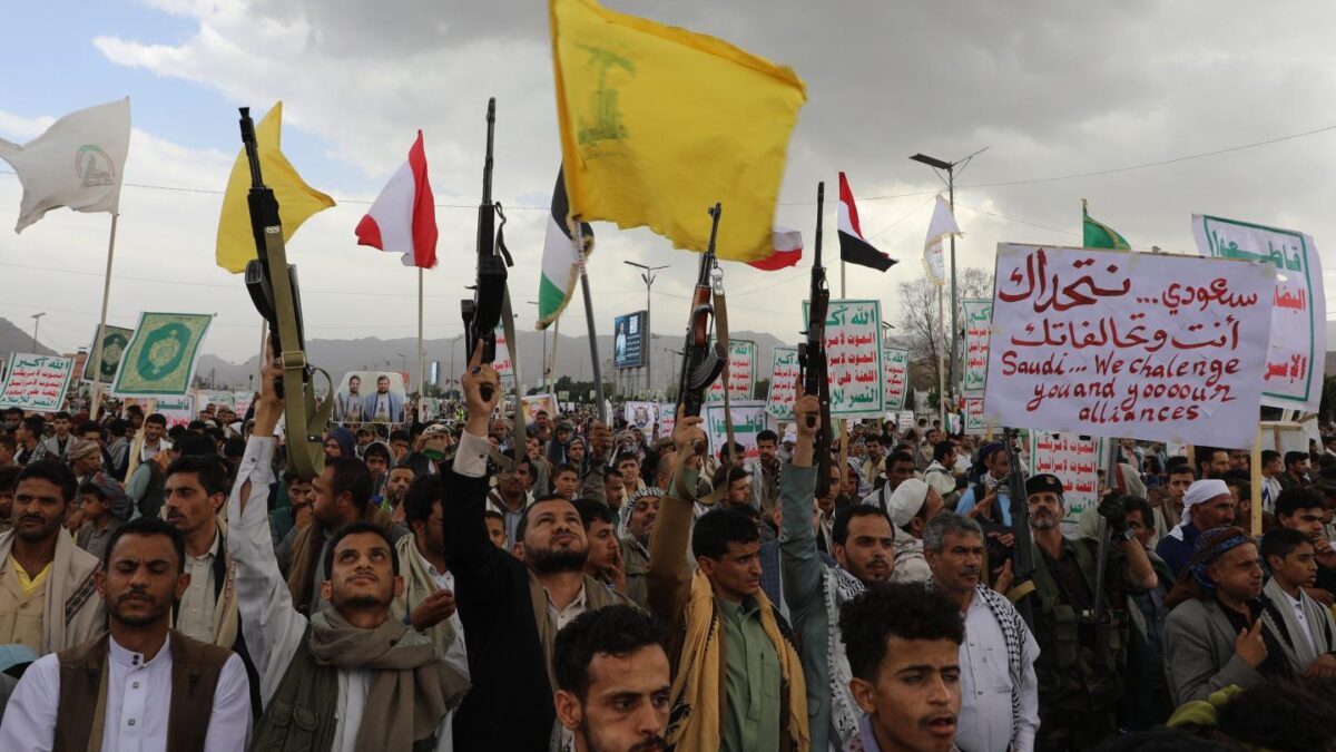 Regional officials say Houthi operatives helped Iraqi militias execute a swarm attack, revealing a new level of coordination across Iran’s network.