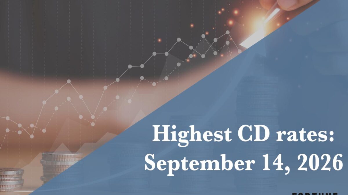 Top CD rates on Sept. 14, 2026: Lock in up to up to 4.60%