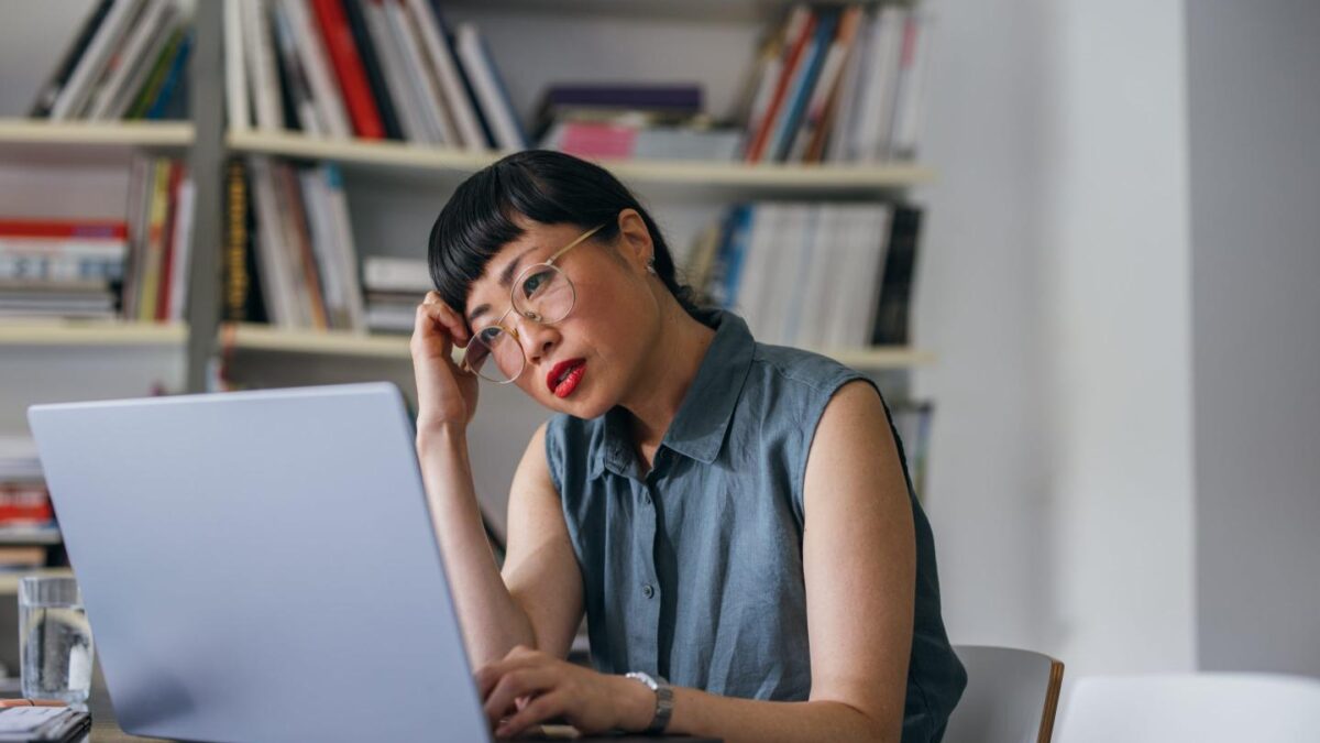 Woman AI worker disappointed
