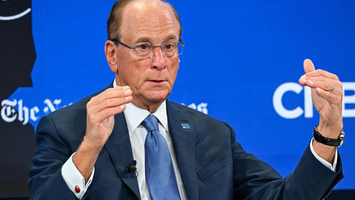 BlackRock CEO Larry Fink warns Americans should be worried about retirement.