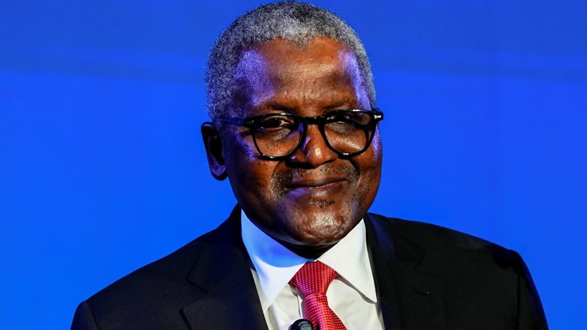 Aliko Dangote is Africa's richest person and plans to leave one-third of his fortune for charity.