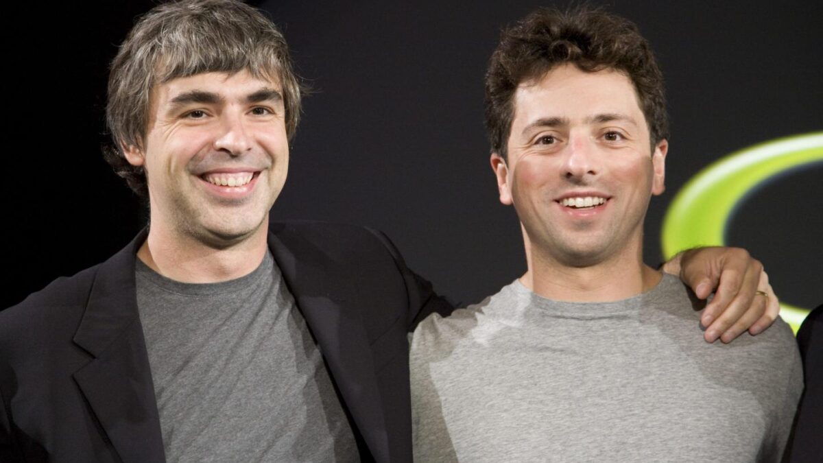 Larry Page and Sergey Brin