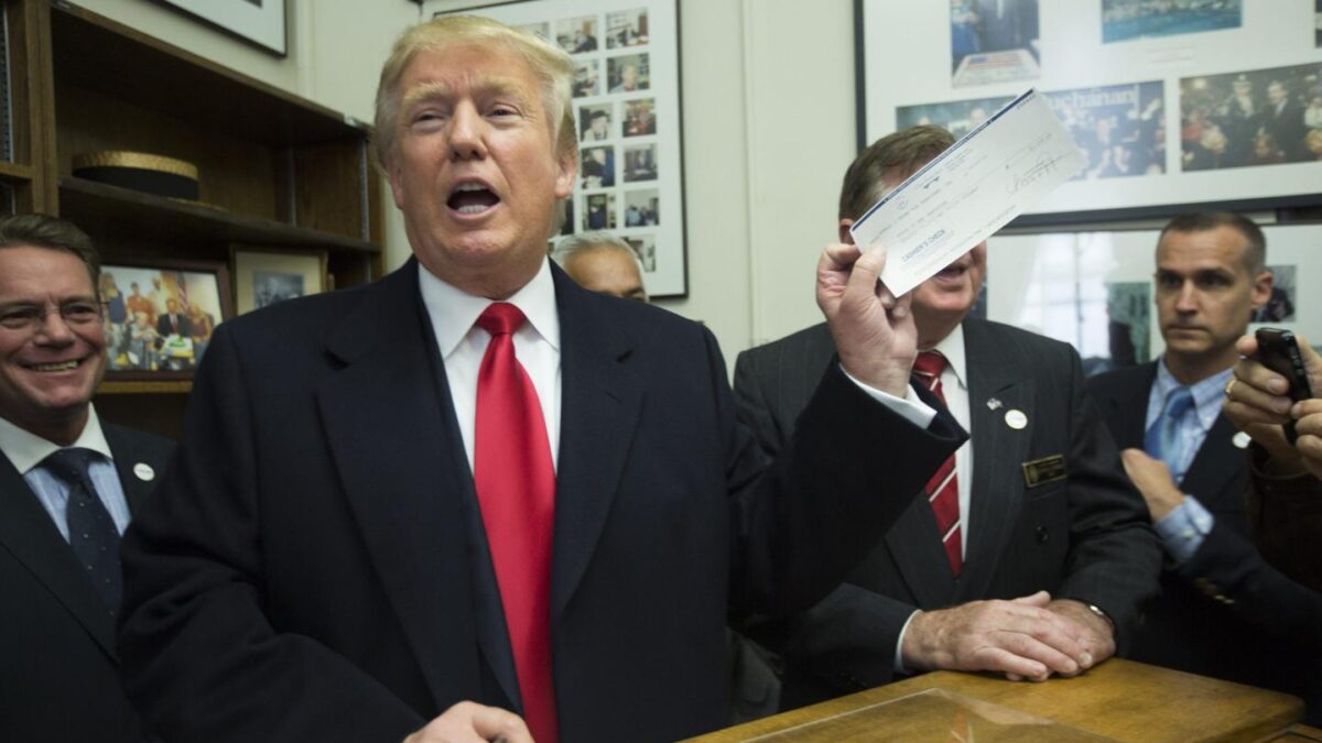Trump’s first term had real stimulus checks. His second has promised ones tied to problems he started