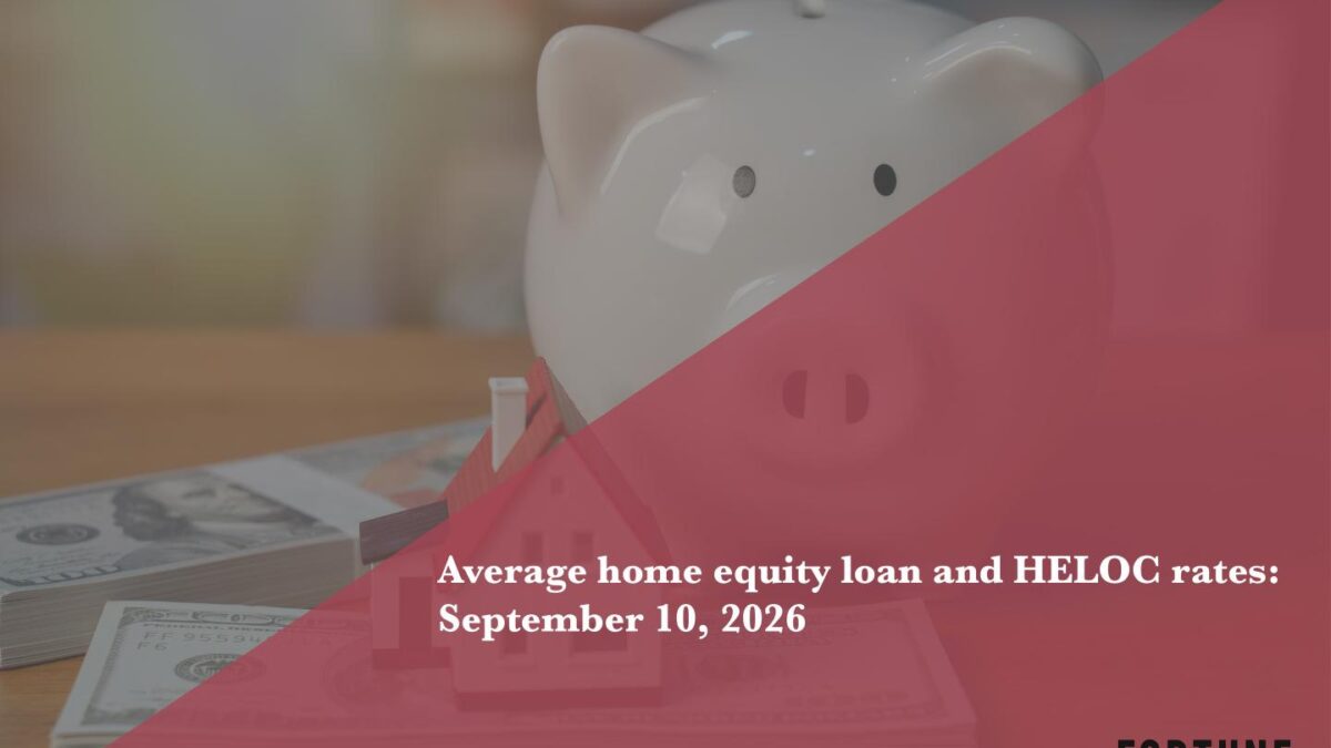 Home equity loan and HELOC rates, September 10, 2026