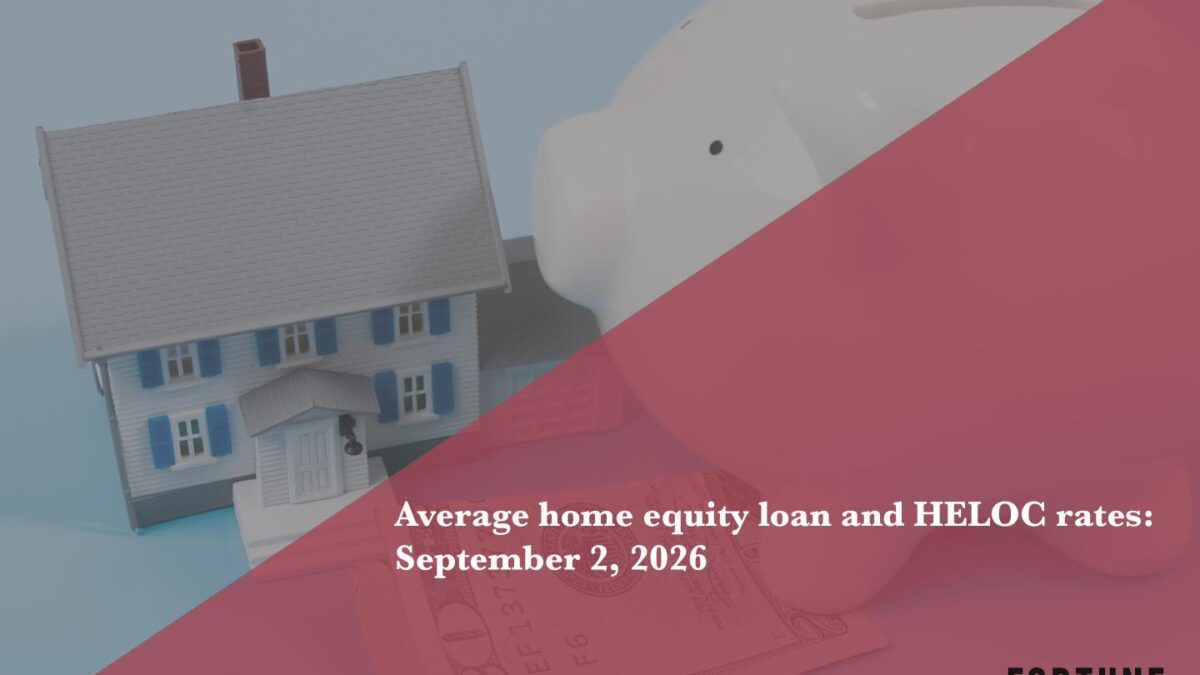 Home equity loan and HELOC rates: Sept. 2, 2026