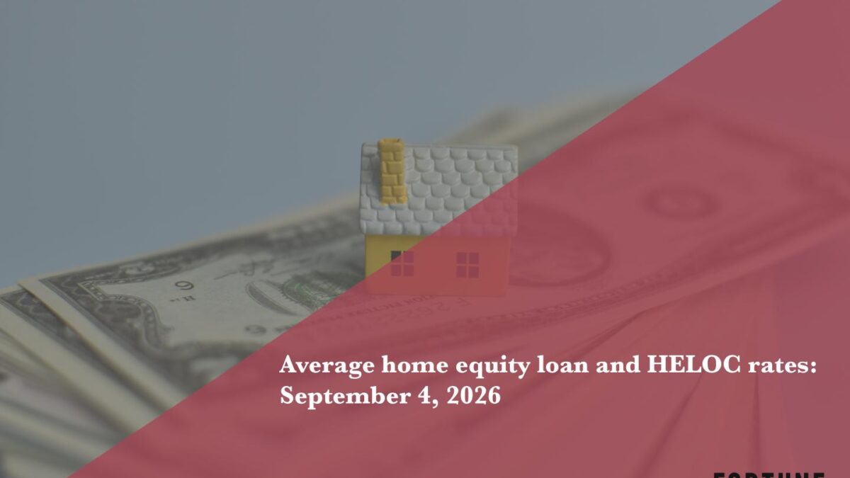 Home equity loan and HELOC rates: Sept. 4, 2026