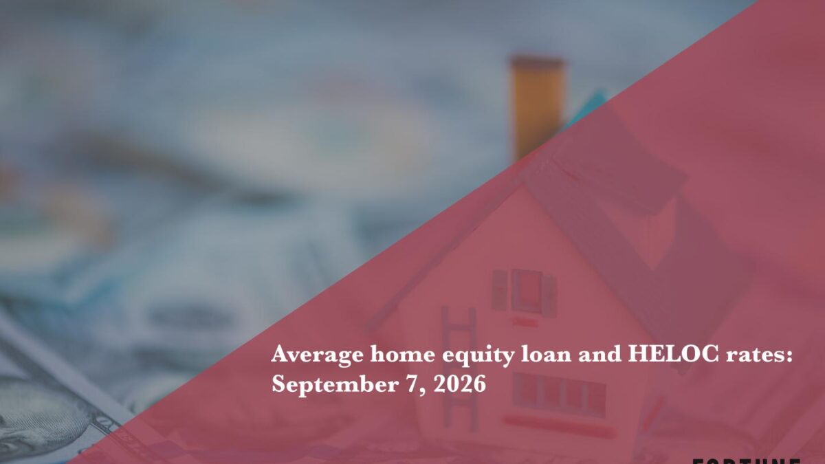 Home equity loan and HELOC rates: Sept. 7, 2026