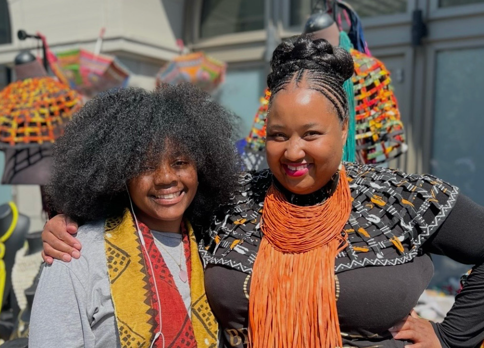 Photo of Nicole Williams (right)